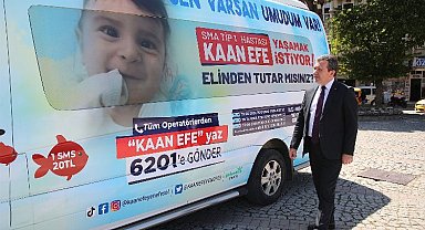 Başkan Koştu'ndan SMA Hastası Kaan Efe'ye destek çağrısı