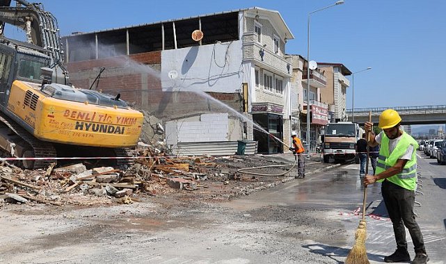 Bursa Beşyol'da yıkımlara devam