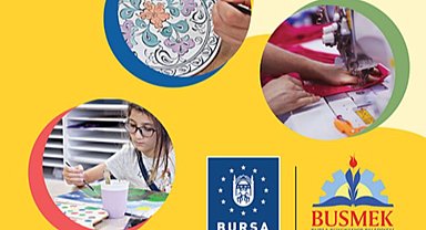 Bursa BUSMEK'te yaz kayıtları başladı