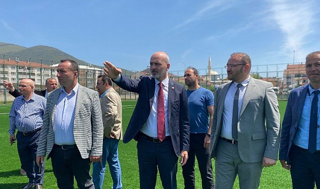 Bursa Gemlik'te spor yatırımı