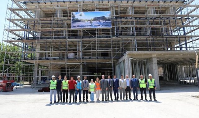 Bursa İnegöl Belediyesi yıl sonunda yeni binasında