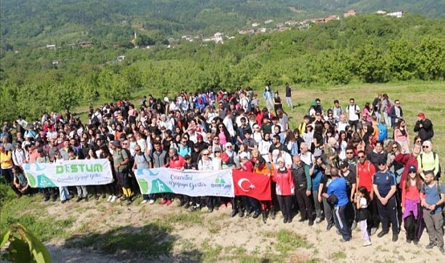 Bursa İnegöl'de doğayla kucaklaşıldı