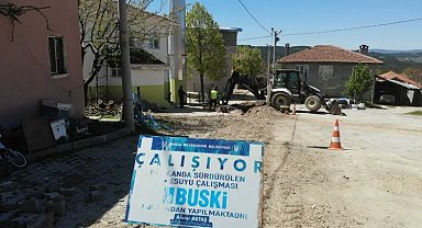 Bursa Keles'te Kirazlı'nın altyapısına neşter