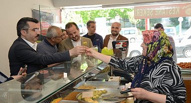 Bursa Yıldırım'da Erikli turu