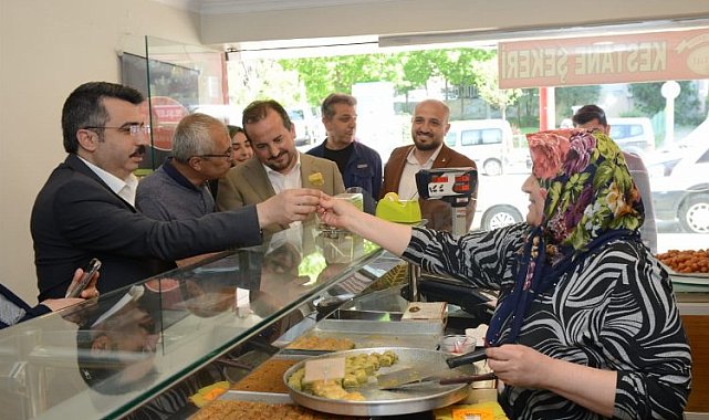 Bursa Yıldırım'da Erikli turu
