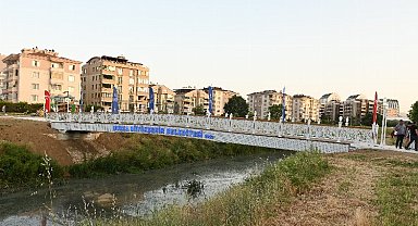 Bursa'da Ayvalıdere'ye estetik köprü