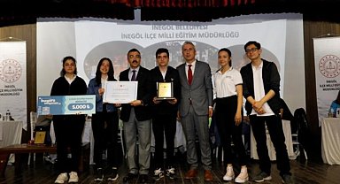 Bursa'da "İnegöl'ü Tanıyorum" Bilgi Yarışması gerçekleştirildi