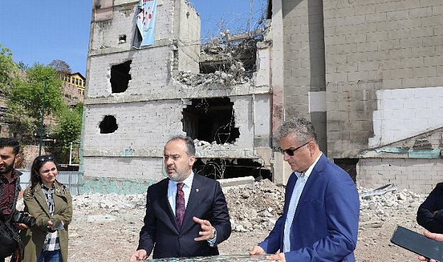 Bursa'da tarihi projede son viraj