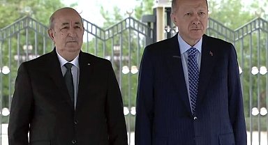 Cezayir Cumhurbaşkanı Ankara'da