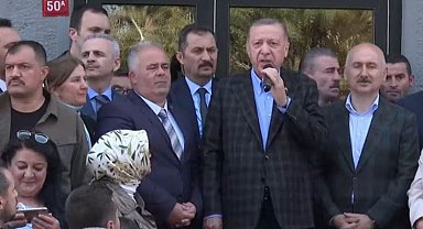 Cumhurbaşkanı Erdoğan: İstanbul Çatalca'da çukur-çamur kalmayacak