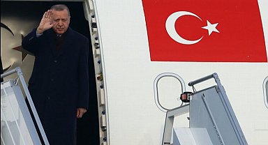 Cumhurbaşkanı Erdoğan Türkiye'ye döndü