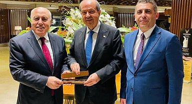 Cumhurbaşkanı Ersin Tatar'ı Kiraz Festivali için Mardin Yeşilli'ye davet ettiler
