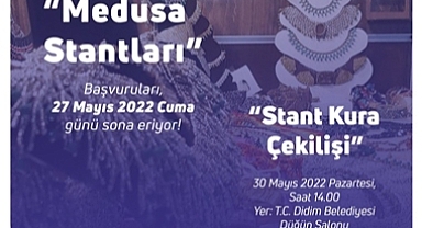 DİDİM'DE MEDUSA TAKI STANTLARI TEKRAR VATANDAŞLARLA BULUŞACAK