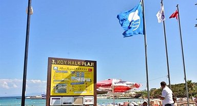 Didim'de 11 plaj ve 1 marina mavi bayraklı