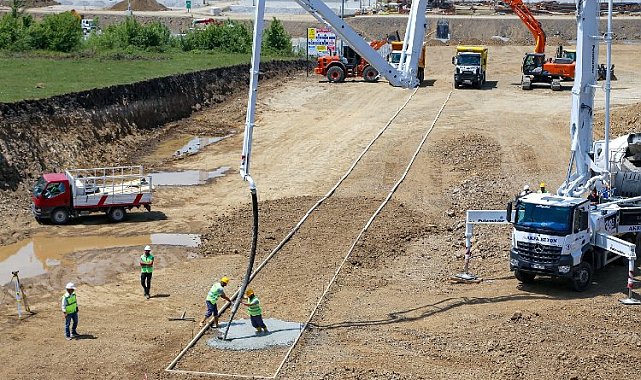 Düzce'de 65 ton kapasiteli üretim tesisine ilk temel