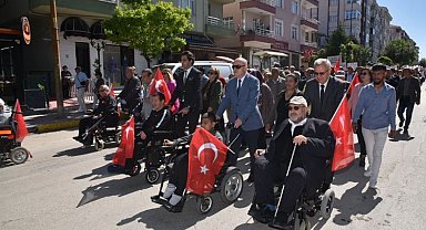 Edirne Keşan'da Engelliler Haftası farkındalık yürüyüşü gerçekleştirildi