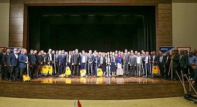 Gaziantep'te 180 orman köyüne yangınla mücadele için malzeme desteği