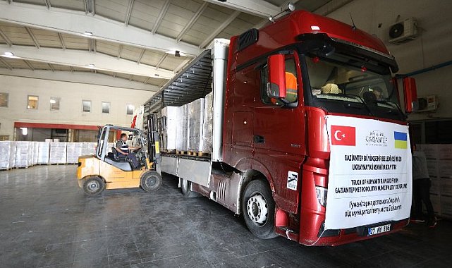 Gaziantep'ten Ukrayna'ya yardım eli