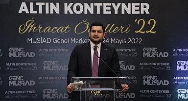 Genç MÜSİAD'dan genç ihracatçılara anlamlı ödül