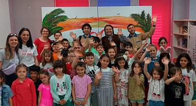 Gülümse Çocuk Tiyatrosu, Yahya Kaptan Koleji öğrencileriyle buluştu
