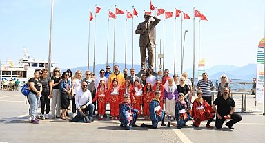Hopa'dan yola çıkıp Marmaris'e tohum ve kozalak getirdiler