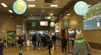 İstanbul Büyükşehir'in bedava interneti tüm metrolarda