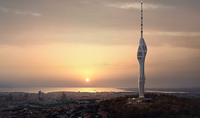 İstanbul Çamlıca Kulesi turistik mekanların gözdesi oldu