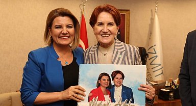 İYİ Parti Genel Başkanı Meral Akşener Başkan Hürriyet'i ziyaret etti