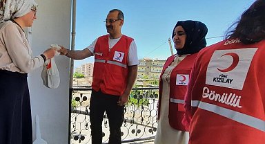 İzmir Gaziemir Kızılay'dan Şırnak'a gönül köprüsü