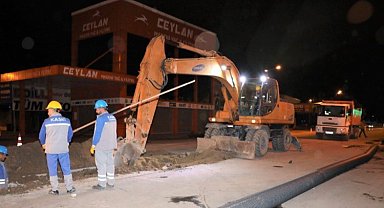 Kayseri KASKİ'den Yeni Sanayi'de alt yapı çalışması