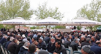 Kayseri Kocasinan'da 'Şükür Sofrası' kuruldu
