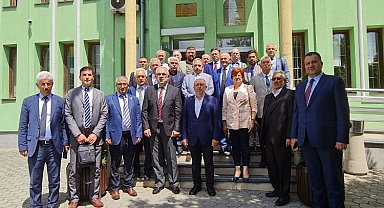 Kayseri Talas heyeti Kalesija'da 'Kardeş Şehir' görüşmelerinde
