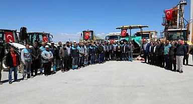 Kayseri Talas'ta asfalt sezonu açıldı