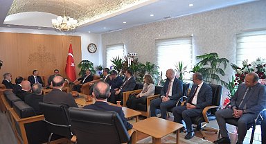 Kayseri Valisi'ne kent dinamiklerinden ziyaret
