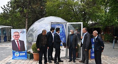Kayseri'de İletişim Küresi 'ne büyük ilgi