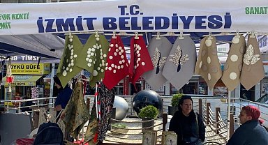 Kocaeli İzmit Belediyesi, el emeği satış stantları sezonunu açtı