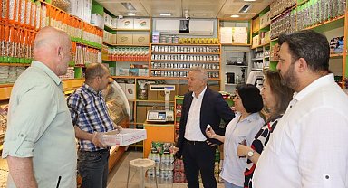 Kocaeli İzmit Belediyesi, İnönü Caddesi'ndeki esnafı dinledi
