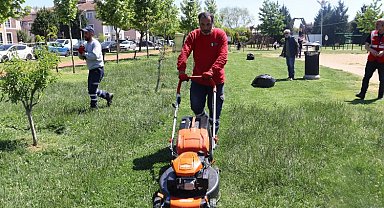 Kocaeli İzmit parklarını yaza hazırlıyor
