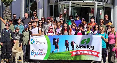 Kocaeli İzmit'te kırsal doğa yürüyüşleri sürüyor