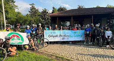 Kocaeli'den yola çıkan 'Glutensiz Pedallar' Bursa'da