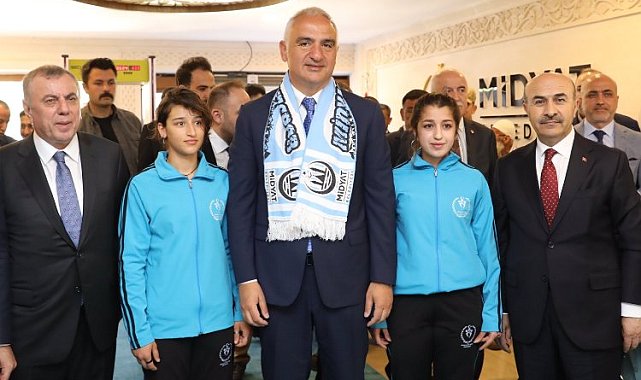 Kültür ve Turizm Bakanı Ersoy, Mardin'e geldi