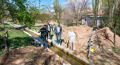Malatya Esenbey Mahallesi'nde altyapı çalışması