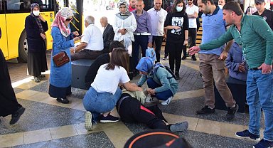 Malatya'da dikkat çeken tiyatro gösterimi