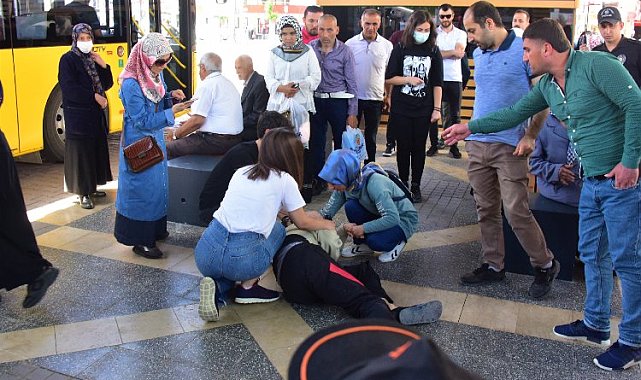 Malatya'da dikkat çeken tiyatro gösterimi