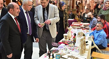 Malatya'da El Sanatları Sergisi büyük ilgi gördü