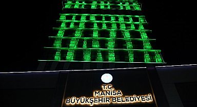Manisa Büyükşehir, Çölyaklılar için yeşil renge büründü