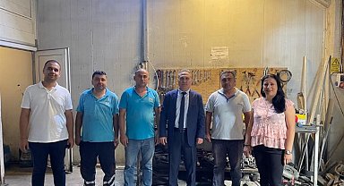 Manisa Büyükşehir'den Turgutlu ve Salihli'ye iş güvenliği ziyareti