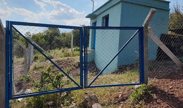 Manisa Kayganlı'nın içme suyu deposu pırıl pırıl oldu