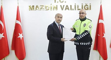 Mardin Valisi Demirtaş, başarılı personeli ödüllendirdi