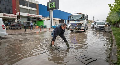 MASKİ su baskınlarına müdahale ediyor